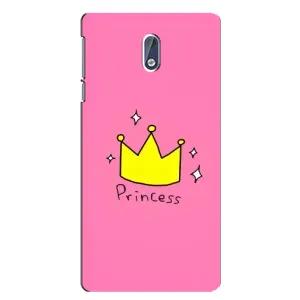 Чехол с рисунком «Princess» для Nokia 3.1