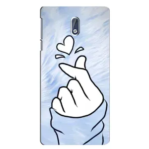 Чохол (Знак сердечка) для Nokia 3.1 (Серце знак)