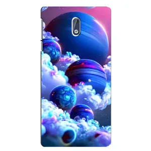 Чохли КОСМОС на Nokia 3.1 (Сині планети)