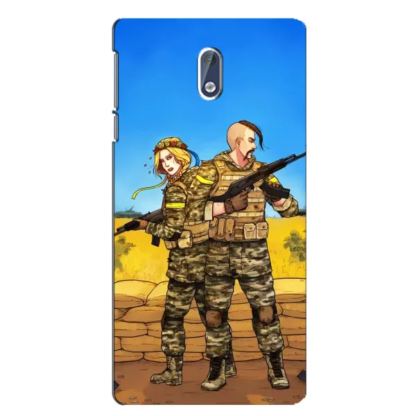 Чехол с рисунком «Солдаты ЗСУ» для Nokia 3.1