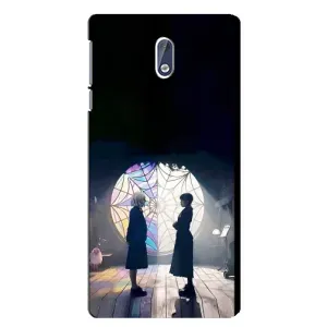 Чехлы с принтом Уэнсдей на Nokia 3.1 (Уэнсдей и Энди)