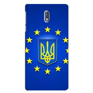 Чехол с Украинской символикой на Нокиа 3.1 (Украина это Европа)