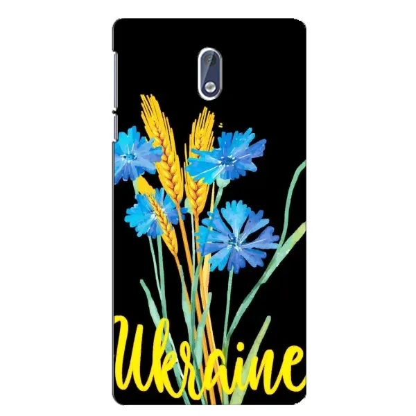 Чехол с рисунком «Ukraine в цветочках» для Nokia 3.1 Чехол с рисунком «Ukraine в цветочках» для Nokia 3.1
