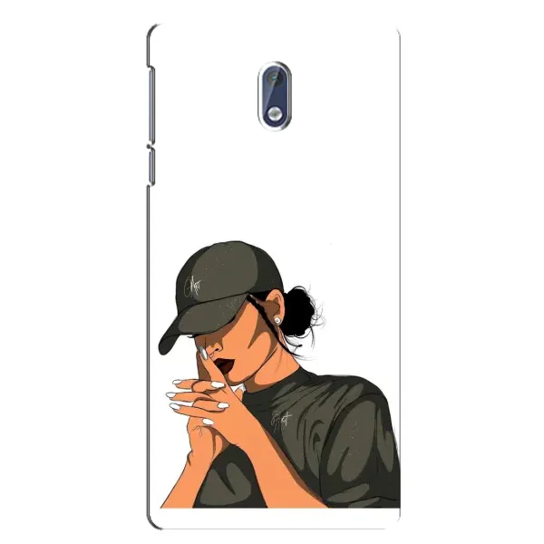 Чехол с рисунком «В зеленом» для Nokia 3.1 Чехол с рисунком «В зеленом» для Nokia 3.1
