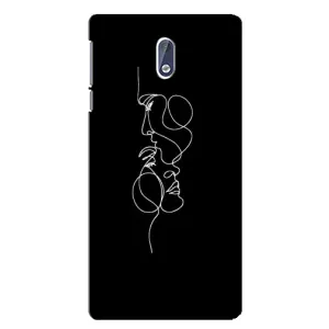 Силіконові Чохли Коханій людині для Nokia 3.1 (Закохана пара)