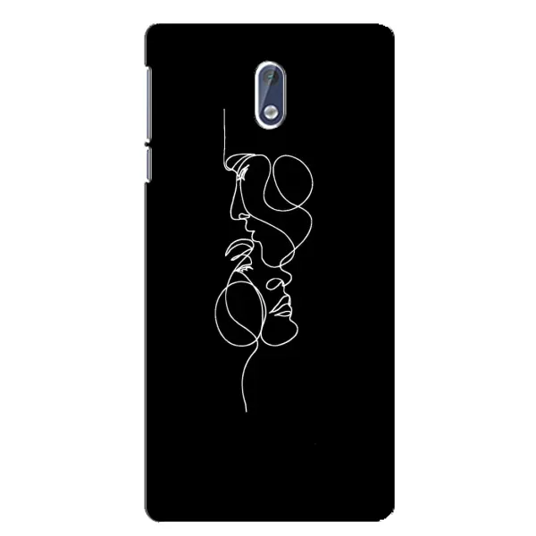 Чехол с рисунком «Влюбленная пара» для Nokia 3.1 Чехол с рисунком «Влюбленная пара» для Nokia 3.1