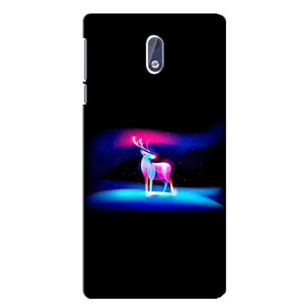 Чехол с рисунком «Яркий олень» для Nokia 3.1 Чехол с рисунком «Яркий олень» для Nokia 3.1