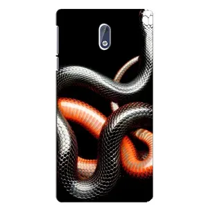 Чохли з зображенням різних тварин на Nokia 3.1 (Змія)