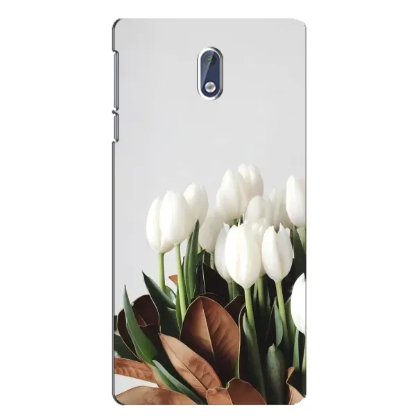 Чехол с рисунком «Букет тюльпанов» для Nokia 3