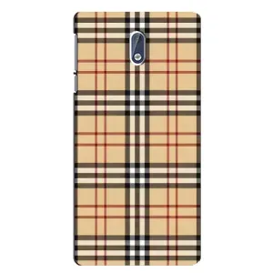 Чохол з малюнком «Burberry стиль» для Nokia 3