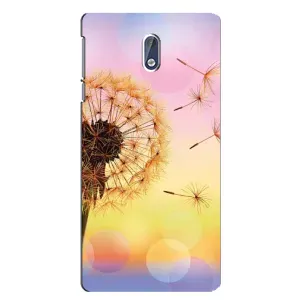 Силиконовый Чехол с одуванчиками на Nokia 3 (Цветок-одуванчик)