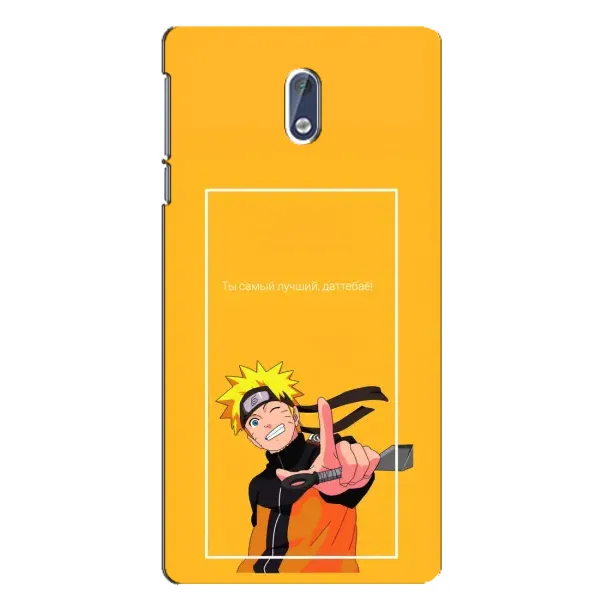 Чехол с рисунком «Даттебаё» для Nokia 3
