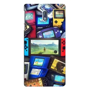 Чехол с рисунком «Джойстики» для Nokia 3