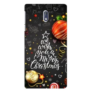 Чехол Новогодняя Елка на Nokia 3