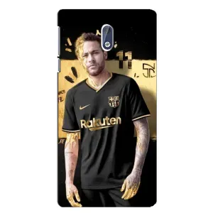 Силиконовый Чехол Nokia 3 (Gold Neymar)