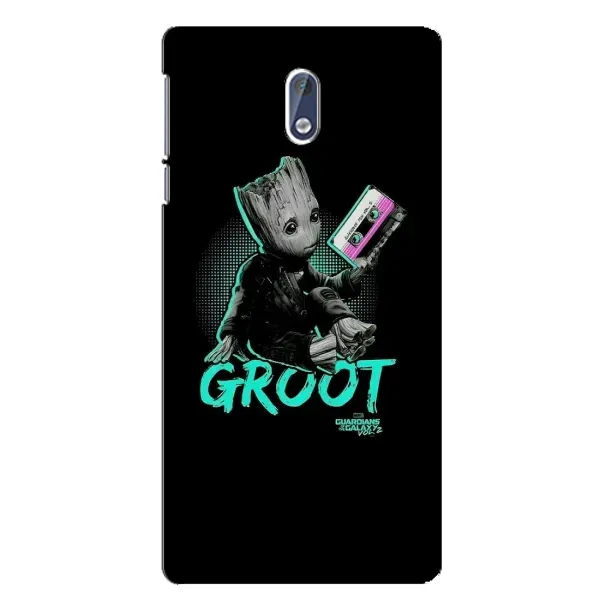 Чехол с рисунком «Groot» для Nokia 3