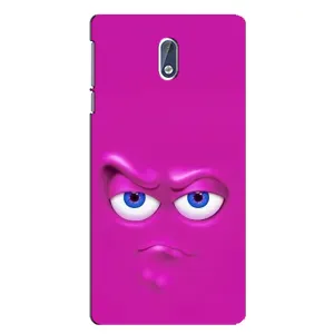 Силиконовые Чехлы (смешные стикеры) для Nokia 3 (Хитрая мордочка)