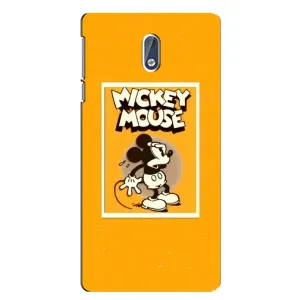 Чохли з принтом Міккі Маус на Nokia 3 (Міккі Маус злякався)