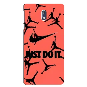 Силиконовый Чехол Nike Air Jordan на Нокиа 3