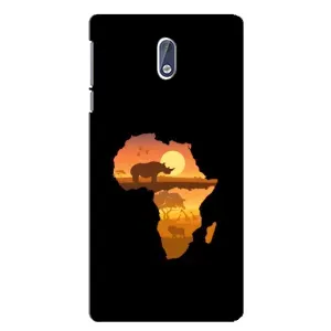 Летний Чехол на Nokia 3 (Карта)