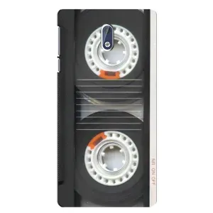 Чехол с Прикольным принтом на Nokia 3 (Кассета магнитофона)