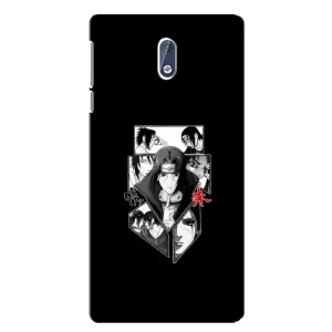 Чехлы с картинкой Итачи Учиха на Nokia 3 (Коллаж Итачи)