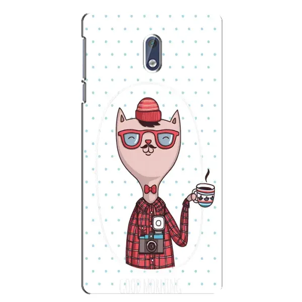 Чехол с рисунком «Кот аристократ» для Nokia 3