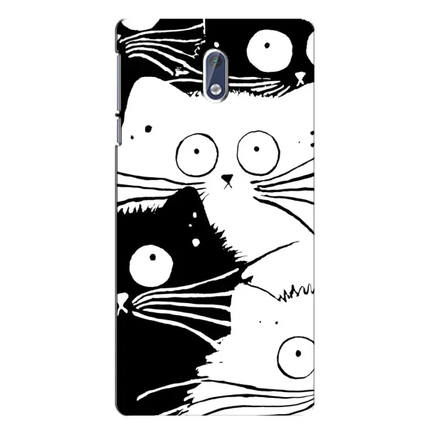 Чехол с рисунком «КОТИКИ» для Nokia 3 Чехол с рисунком «КОТИКИ» для Nokia 3