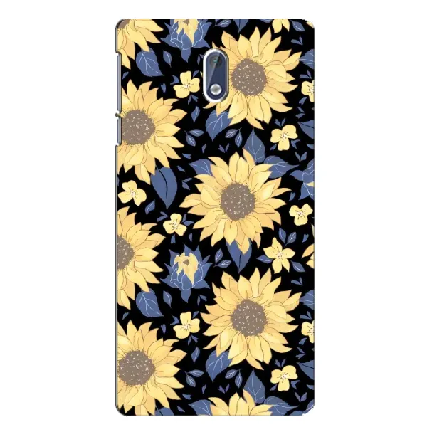 Чехол с рисунком «красивые цветы» для Nokia 3 Чехол с рисунком «красивые цветы» для Nokia 3