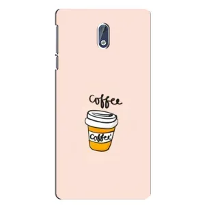 Чехол с изображением вкусной еды для Nokia 3 (Кружка кофе)