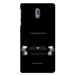 Чехлы с тематикой "Крутые машины" на Nokia 3 (Черный Land Rover)