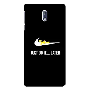 Силіконовый Чохол на Nokia 3 з картинкою НАЙК (Later)