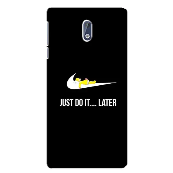 Чехол с рисунком «Later» для Nokia 3