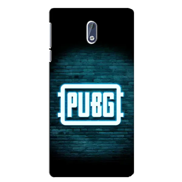 Чехол с рисунком «Лого PUBG» для Nokia 3 Чехол с рисунком «Лого PUBG» для Nokia 3
