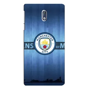 Силіконові Чохли з принтом Футбол на Nokia 3 (ManCity)
