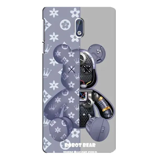 Чехол с рисунком «Медведь Louis Vuitton» для Nokia 3