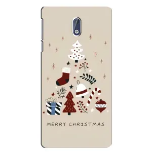 Чехол Санта Клаус для Nokia 3 (Merry Christmas)
