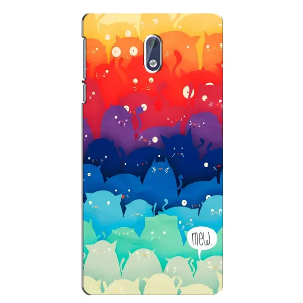 Чехол с рисунком «Mew» для Nokia 3
