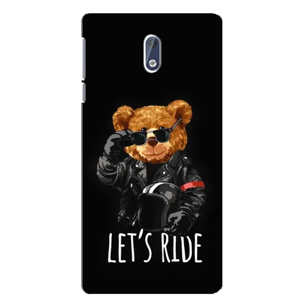 Чехол с рисунком «Модный Мишка» для Nokia 3 Чехол с рисунком «Модный Мишка» для Nokia 3