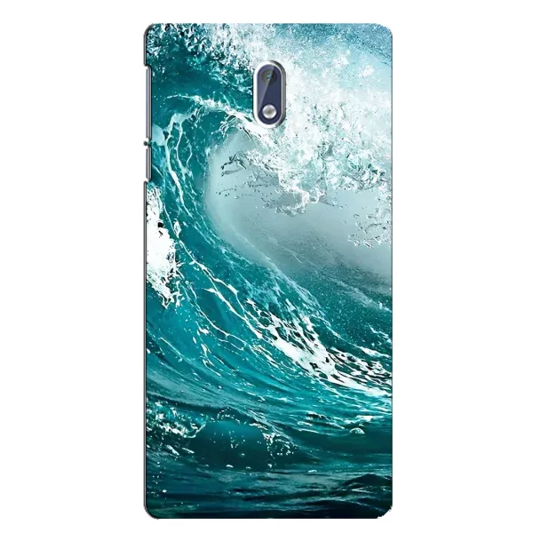 Чехол с рисунком «Морская волна» для Nokia 3