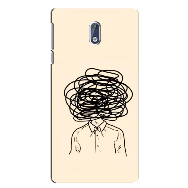 Чехол с рисунком «Мысли» для Nokia 3 Чехол с рисунком «Мысли» для Nokia 3