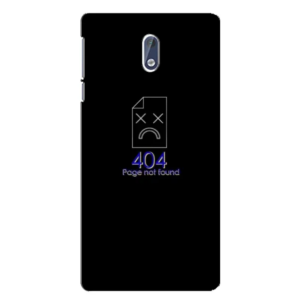 Чохол з малюнком «Помилка 404» для Nokia 3