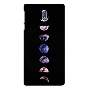 Чехол (ТПУ) с планетами на Nokia 3 (Плнеты)