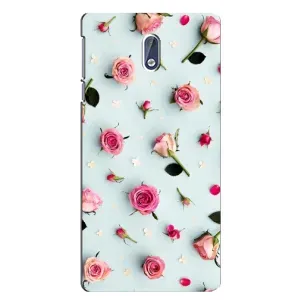 Чехлы с принтом Розочки для Nokia 3 (Разные цветы)