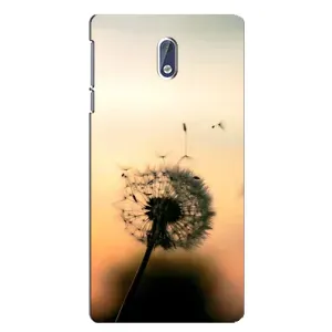 Силиконовый Чехол с одуванчиками на Nokia 3 (Роздумаханый одуванчик)