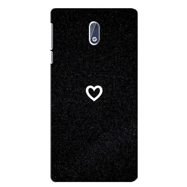 Чехол с рисунком «Сердечко» для Nokia 3 Чехол с рисунком «Сердечко» для Nokia 3