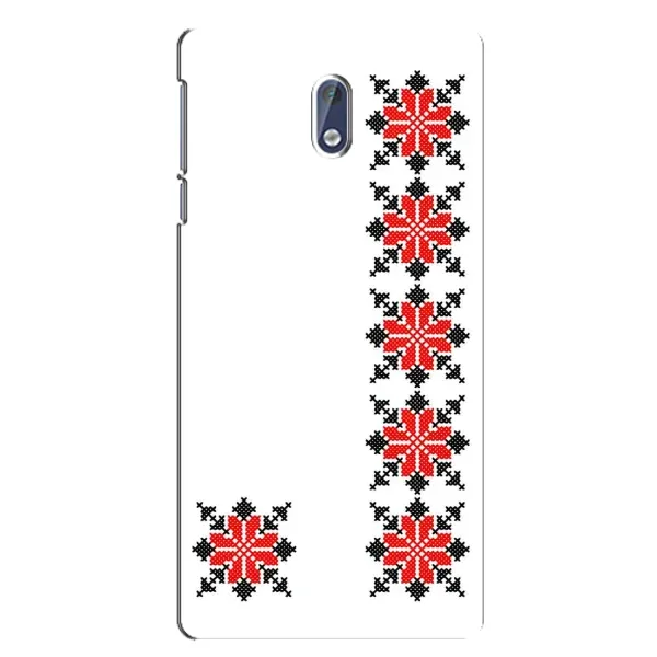Чехол с рисунком «Силуэт вышиванки» для Nokia 3