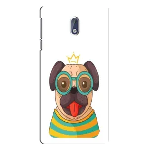 Бампер для Nokia 3 с картинкой "Песики" (Собака Король)