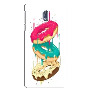 Чехол с изображением вкусной еды для Nokia 3 (Сочные пончики)