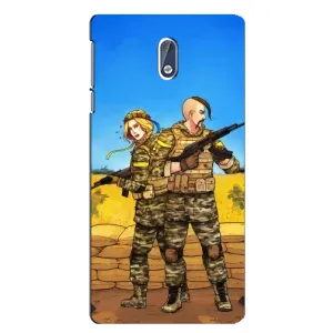 Чехлы с принтом (Воины ЗСУ) для Nokia 3 (Солдаты ЗСУ)
